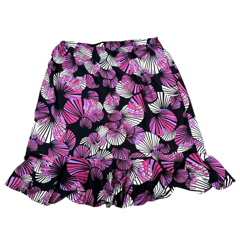 D.F.A. New York Women Skirt Size XL Vacation Resort Feminine Romantic Flirty